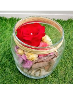 Petit Bocal Fleurs Séchées
