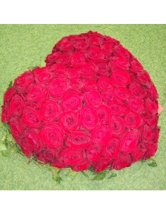 Cœur de Roses Rouges